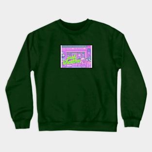 Just Breathe cafe Crewneck Sweatshirt